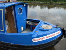 Canal Boat Club Canal Boat Front Deck