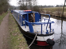  Burmese Blossom Canal Boat 