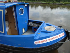  Burmese Blossom Canal Boat 