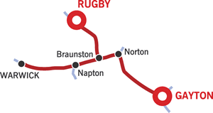 The Warwickshire Ring Cruising Map